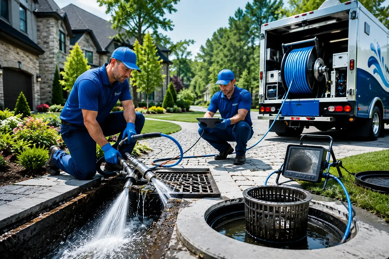 Local outdoor drain cleaning professionals in Binger, OK